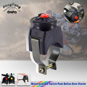 오토바이 시동 및 킬 스위치, NO/OFF 경적 단추, 야마하 KTM 혼다 가와사키 ATV UTV 등용 전기 컨버터