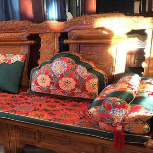 전통 방송 세트 소파 좌식 결혼식 10CM 쿠션 침대 촬영 보료 등받이 보료쿠션