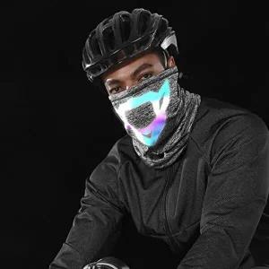 [셀러허브 패션][JHORS52T_51]방한마스크 자전거 빛반사 그레이