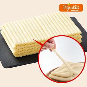 별가식품 당일생산 말랑이 줄 미니 판떡 밀 떡볶이떡 1kg 떡꼬치 분식 재료 라볶이 간식