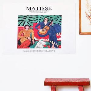 [BZFGGK30_51AJ]인테리어 명화 마티스 유화 패브릭 그림 S