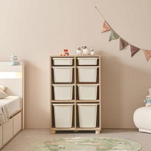 720 아이방 장난감 소품 깔끔 보관 바구니 교구장 학생책장 오픈장 멀티수납 정리대