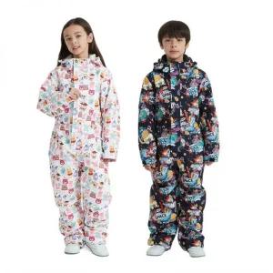 남자 여자 스키복 남성 여성 보드복 세트 겨울 어린이 원피스 스노우 슈트 따뜻한 여아 남아용 스키 오버올