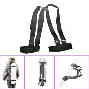 스노우 보드 왁싱 왁스 스키 다리미 조정 가능한 스케이트 배낭 스트랩 붕대 롱 어깨 고정 벨트