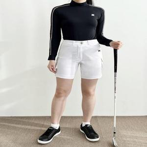 [BZJLRW1Q_51DC]여성 골프웨어 겸 일상복 카고 포켓 반바지
