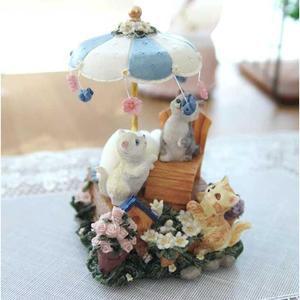 [MENPQFVP_52AJ]사랑스러운 오르골 고양이 데일리 1P 선물