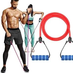 [베프몰]1자형튜빙밴드 VKUWTMHK 코어 사레레 스트레치 팔운동 튜브밴드