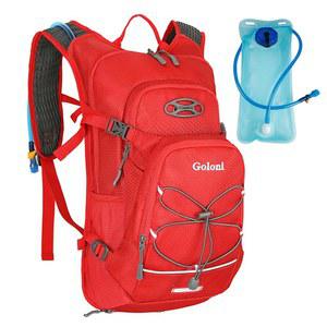 수분 보충 백팩 2L 워터 블래더가 장착된 경량 하이킹 자전거 타기 달리기 축제를 위한