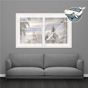 창문 외풍차단 방풍 비닐커튼 겨울 차단막 (WFGRHYK)