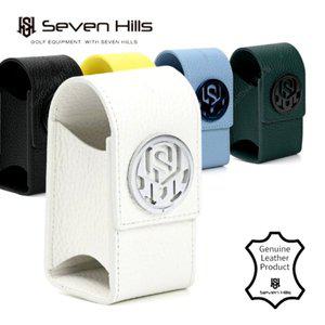 [기타]세븐힐스 모르비도 이태리 천연가죽 2구 골프 볼파우치 + 볼마커