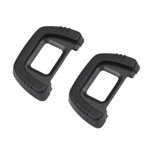 CEARI [2팩] 니콘 D7100 D7200 D300s DSLR 카메라용 DK-23 고무 아이컵 접안렌즈 뷰파인더 + 극세사 클린