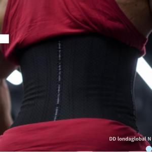 제로투히어로 코르셋 허리복대 스쿼트 하체 헬스 롱XS