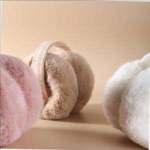 귀도리 방한 귀마개 겨울귀마개 골프 스키 등산 토끼털