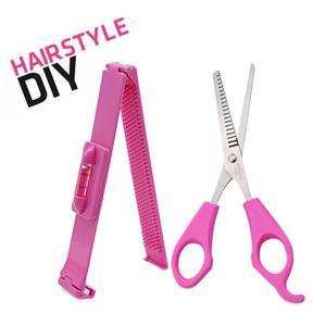 자르기 숱가위 앞머리 클립자 헤어 가위 컷팅툴세트 DS 셀프 틴팅 미용가위