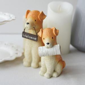 [BZJLN7MP_51AJ]순둥 강아지 2P 스타일 미니어처 인테리어