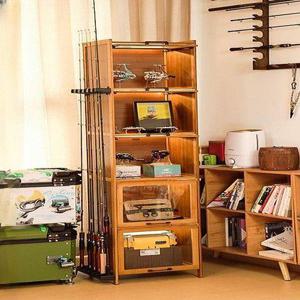 낚시대진열대 낚시 용품 수납 진열장 낚시장비 낚시거치대