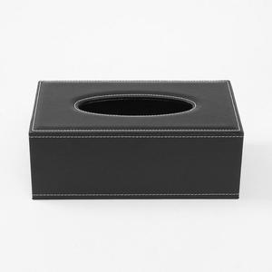 [BZI52642_51AQ]사각 갑 검정 휴지케이스 가죽 티슈커버