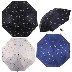 [셀러허브 패션][JHP1P6U3_51AF]차단 깃털 누드우산 암막 우양산 3단 미니