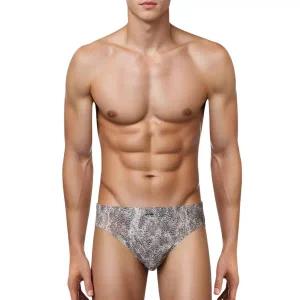 [롯데백화점]휠라언더웨어 호피 남성삼각팬티  BFG3614MTBG