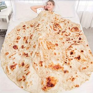 빵 또띠아 담요 빅사이즈 웃긴 친구 커플 집들이 선물