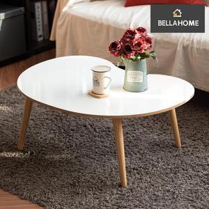 피넛 테이블상 거실 책상 테이블 원목 미니 화이트 밥상 공부