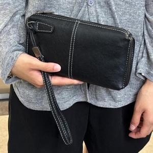 [JHQSY91N_51IC]가죽 클러치백 1P 데일리 핸드폰 가방