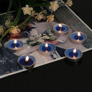 티라이트 미니 양초 블루 50p 세트 (WFGVHLK)