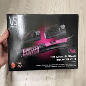 비달사순 헤어 롤 세라믹 코팅 매직 머리 에어 브러쉬 빗 드라이기 스타일러 브러시 고데기