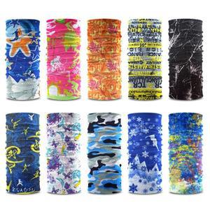 다기능 자외선 차단 매직 스카프 목 워머 튜브 반다나 헤드밴드 야외 낚시 하이킹 사이클링 페이스 랩 커버