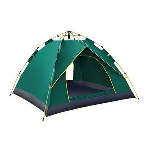 캠핑 원터치 텐트 3-4인용 피크닉 낚시 야외 하우스 (WFH1U9I)