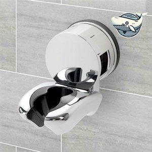 [기타]크롬욕실 샤워기 거치대 흡착형 편리한 욕실 (WFH1WPC)