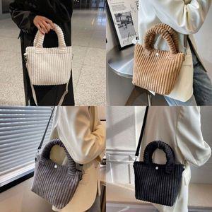 이룸 왕골덴 미니 토트 크로스백 4color