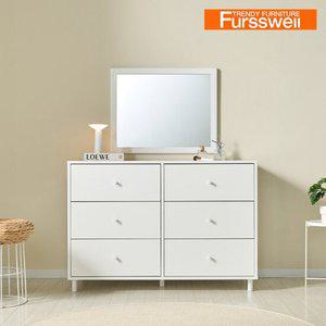 퍼스웰 유로 E0 광폭 칸칸이1200와이드 3단6칸서랍장(UT_012)