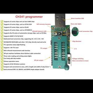 CH341A 프로그래머 V1.7 1.8V 레벨 변환 W25Q64FW W25Q128FW GD25LQ64