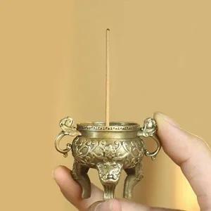 [셀러허브 패션][JHQSWW4X_52C5]향로 황동 인센스 스틱 홀더 소품 GWM