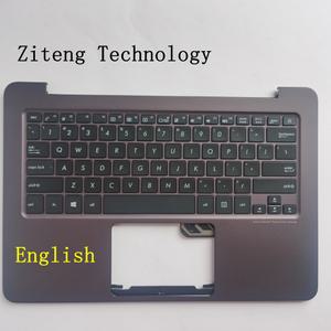 ASUS Zenbook UX305 UX305LA UX305UA UX305CA영어 노트북 키보드 갈색 팜레스트 상단 커버