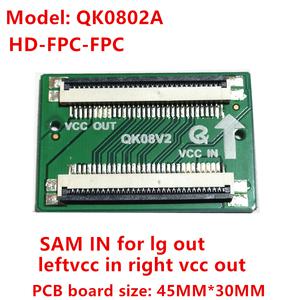 HD LVDS 30핀 SAM 턴 호환 LG 케이블 커넥터 어댑터 보드 왼쪽 오른쪽 교체