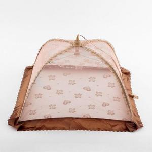 쿠킹 음식커버 레이스 그릇덮개 밥상덮개 접이식 (3hzPX)