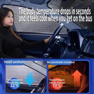 폭스바겐 ID6   자동차 앞유리 햇빛가리개 단열 부품 8X 썬 쉐이드 선 바이저 액세서리