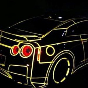 자동차 야간 반사 경고 데칼 스타일링 스트립 스티커 외부 장식 액세서리 1cm x 5m