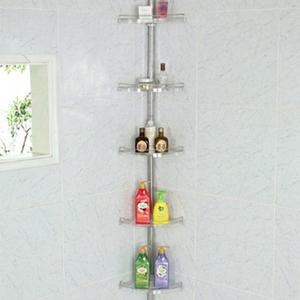 [ME8LOP29_52CR]욕실 샴푸선반 투명 코너선반 5단