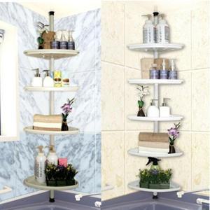 [ME8LOP25_52CR]욕실 욕실선반 분체 코너선반 5단