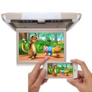 카니발천장모니터 10인치 12인치 뒷좌석 세트 회색 무드등 천장 스크린