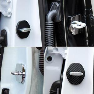 [ME798O8O_52C0]도어 스트라이커 커버 카본 쌍용 129005-2