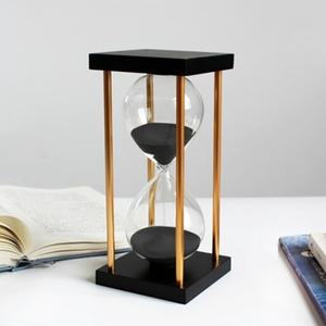 우드 사우나타이머 골드라인 모래시계 15분