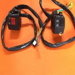 바이크 오토바이 핸들 바 스위치 어셈블리 스즈키 250cc GN250 GN 용 전기 스타터 경적