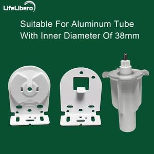 LifeLibero 전동 모터 커튼 용 고품질 38mm 알루미늄 튜브 브래킷 롤러 블라인드 그늘 홀더 Smart
