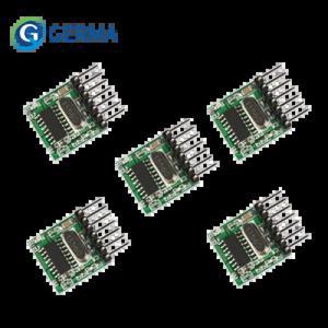 전동커튼 GERMA 5pc 433 mhz 무선 와이드 전압 코딩 송신기 리모컨 용