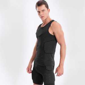 농구 가슴 보호대 럭비 충돌 방지 트레이닝 스포츠 긴 바지