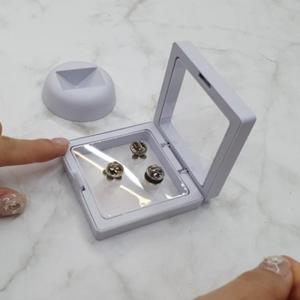 돌반지보관함 화이트 케이스 액자 PE필름 7x7 (3hw2I)